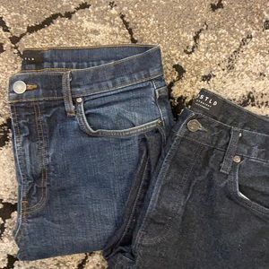 DSTLD raw denim jeans